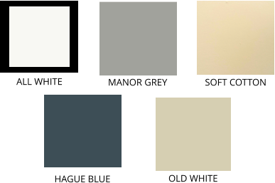 ALL WHITE OLD WHITE SOFT COTTON MANOR GREY HAGUE BLUE